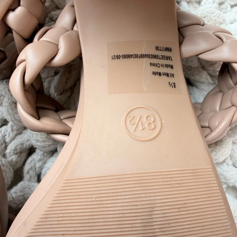 a new day Braided Strap Nude Heels - Picture 4 of 5